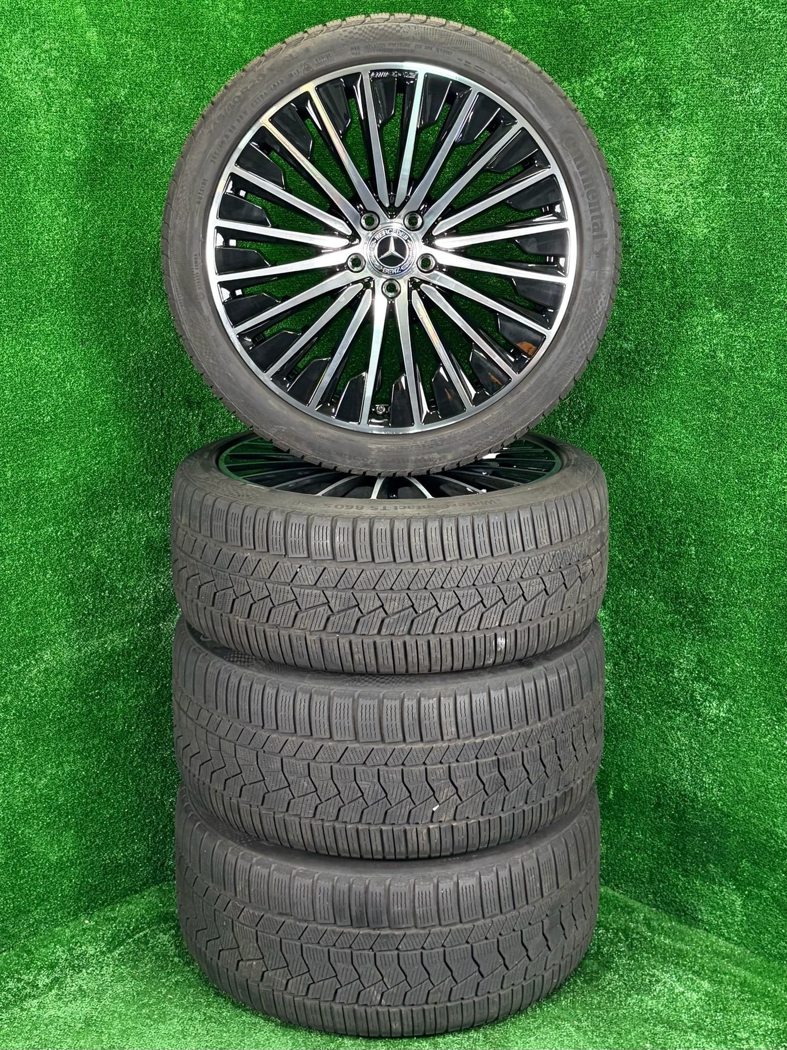 Orig. 20 inch Mercedes AMG velgen winterbanden E-Klasse W214, Gebruikt, -, 275 mm, -