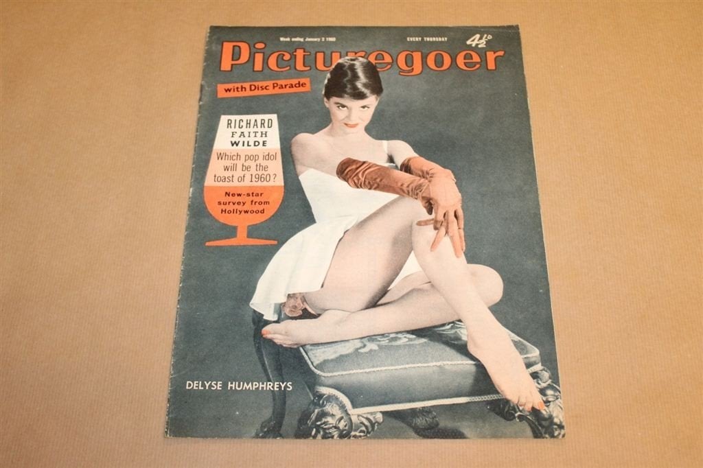Vintage magazine - Picturegoer - 1960 !!, Ophalen of Verzenden, Zo goed als nieuw, Muziek, Film of Tv