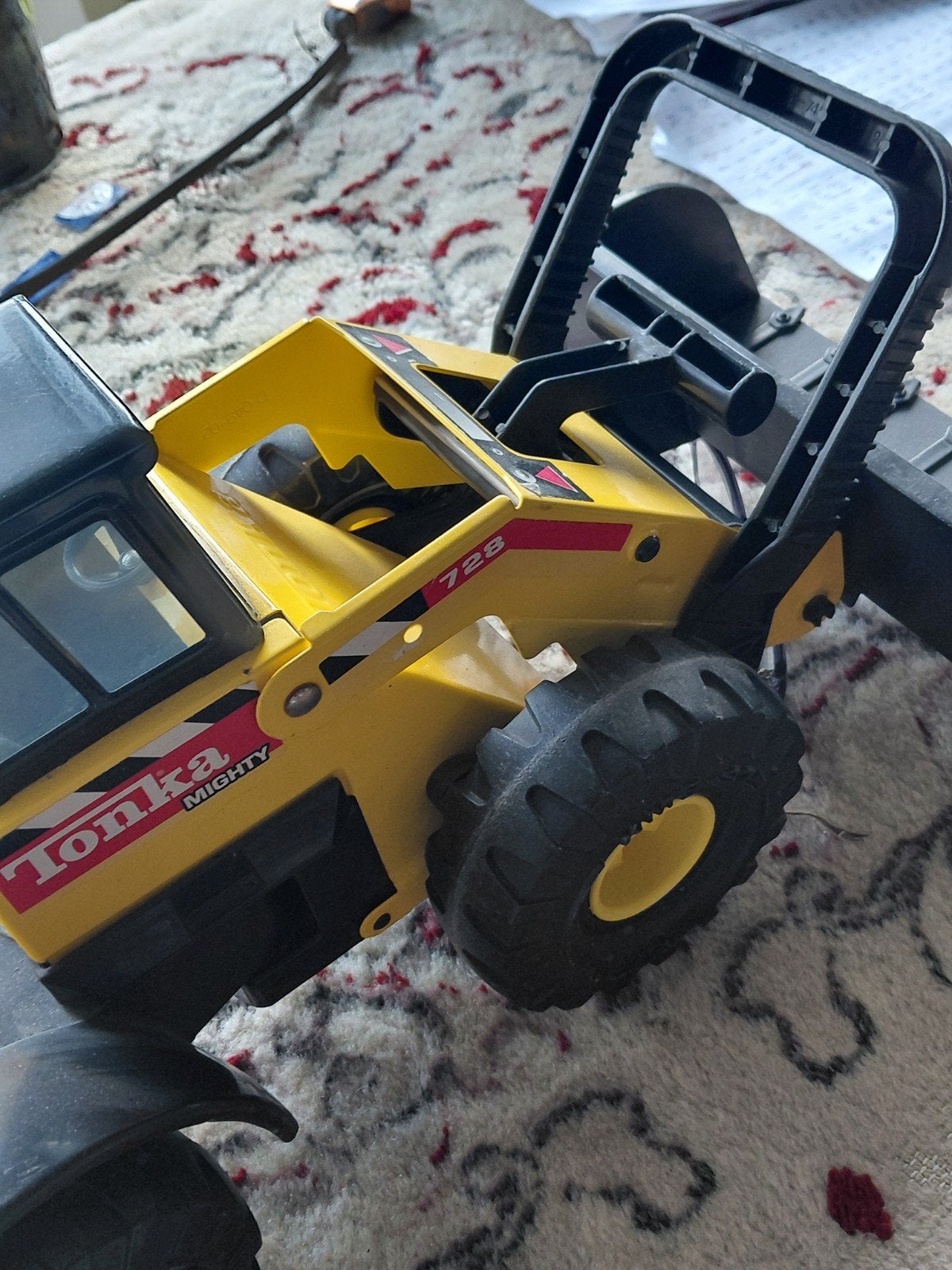 Tonka Mighty 728 Shovel - Vintage Speelgoed, Kinderen en Baby's, Ophalen of Verzenden, Gebruikt