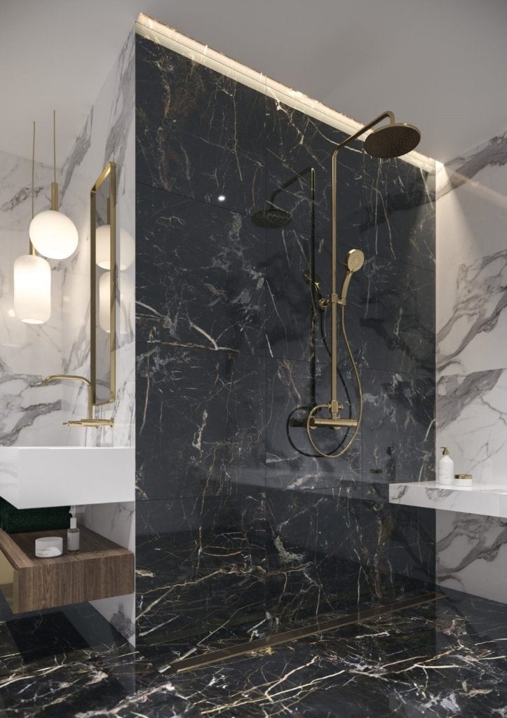 Restpartij! Vloertegel Marq Gold Mat 59,7x59,7 nu €44,95