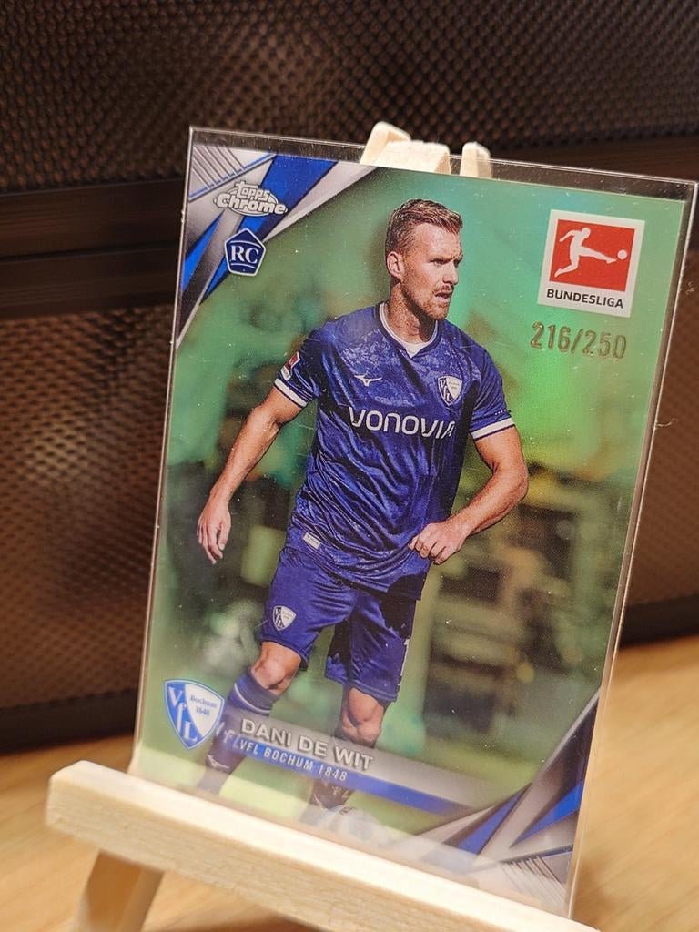 Topps Chrome Dani de Wit VFL Bochum /250 RC, Verzenden, Nieuw