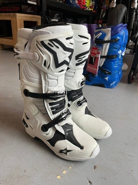 Alpinestars Crosslaarzen Tech 10 white 43, Motoren, Nieuw met kaartje, Dames, Ophalen of Verzenden, Alpinestars