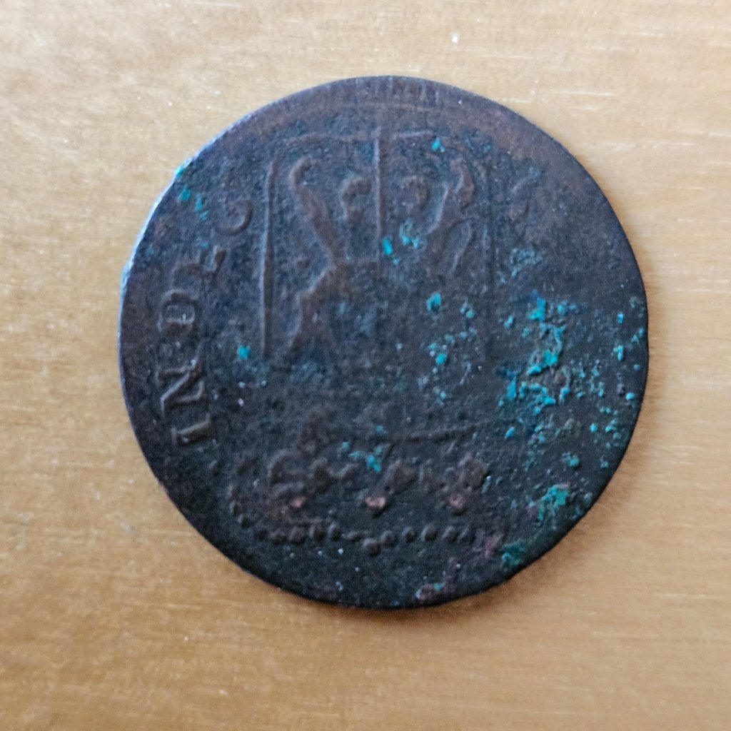 VOC duit 1737, Ophalen of Verzenden, Vóór koninkrijk, Overige waardes, Losse munt