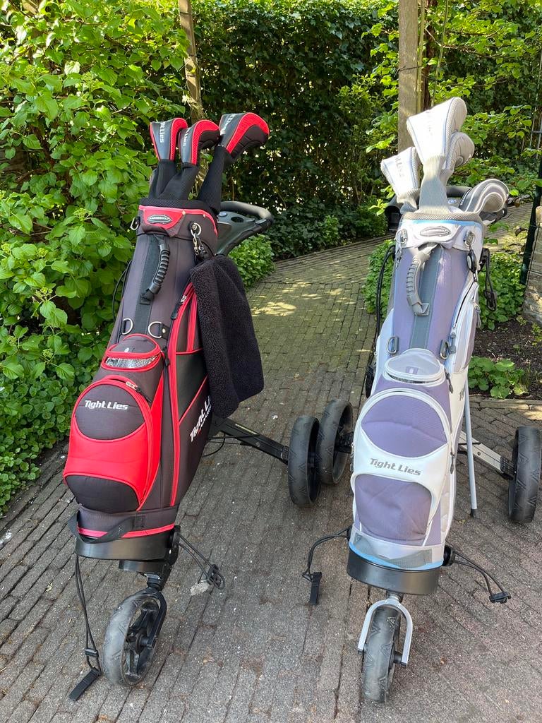 Te koop golfset (prijs per set), Ophalen, Gebruikt