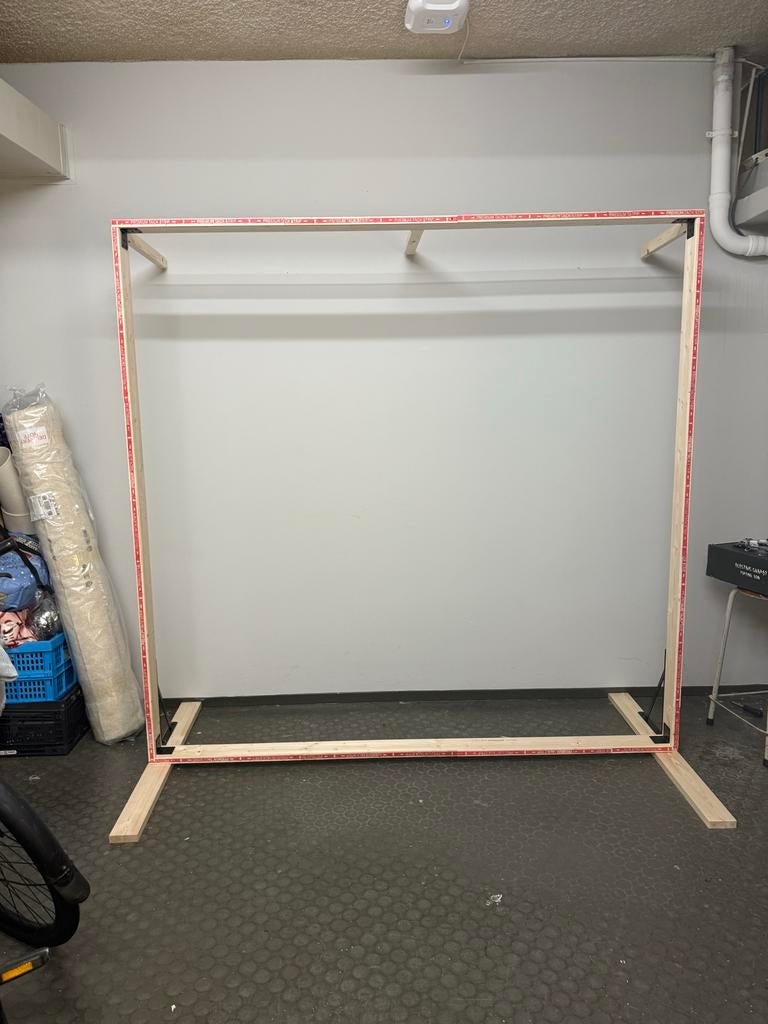 XXL Tufting frame met 4 grote zakken garen inbegrepen, Ophalen, Overige thema's, Gereedschap of Toebehoren, Hout