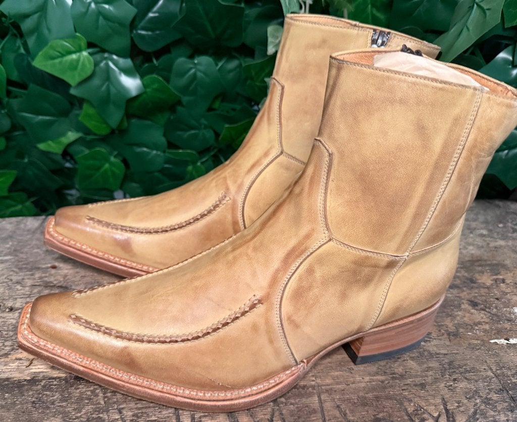 prachtige  volledig leren laarzen van Sendra maat 41, Sendra, Bruin, Boots, Nieuw