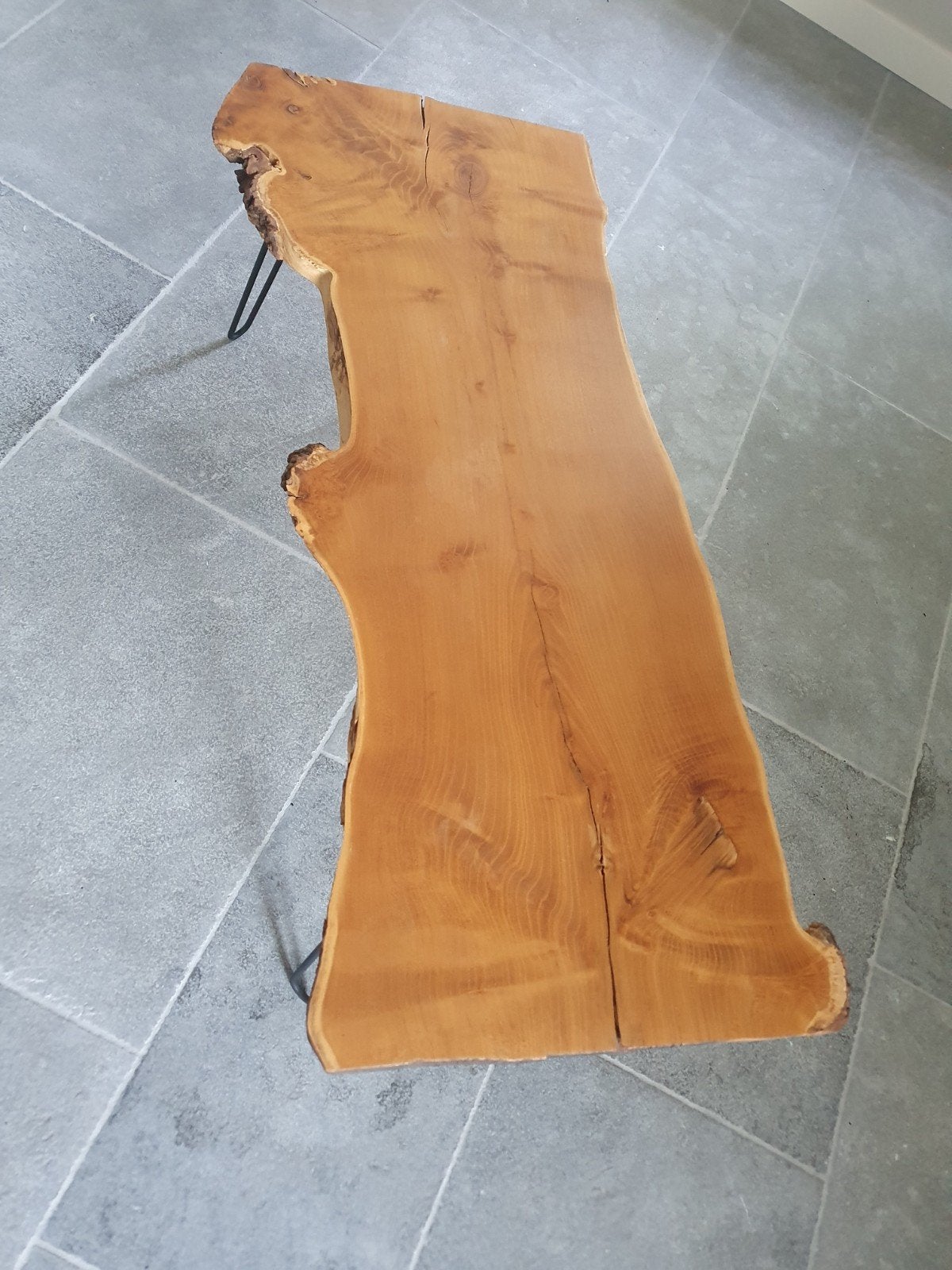 Salontafel van Acacia hout, Ophalen, 100 tot 150 cm, 50 tot 100 cm, Overige houtsoorten