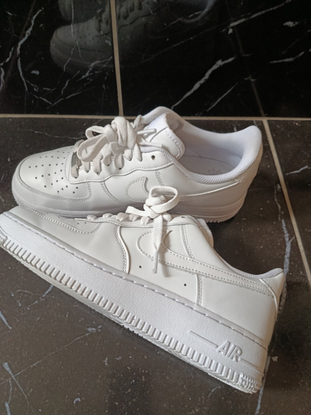 Nike Air Force 1 - witte sneakers maat 40, 5, Verzenden, Wit, Nike, Sneakers of Gympen