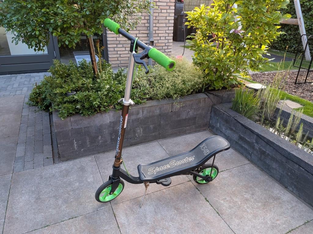 Space Scooter X540 - Zwart/Groen, Ophalen, Gebruikt, Gewone step, Space Scooter