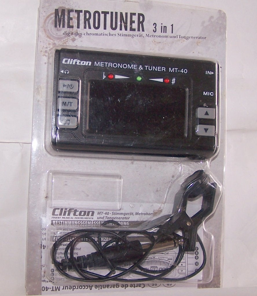Clifton Metrotuner 3 in 1. Nieuwstaat in verpakking.  4253, Ophalen of Verzenden, Zo goed als nieuw, Overige instrumenten