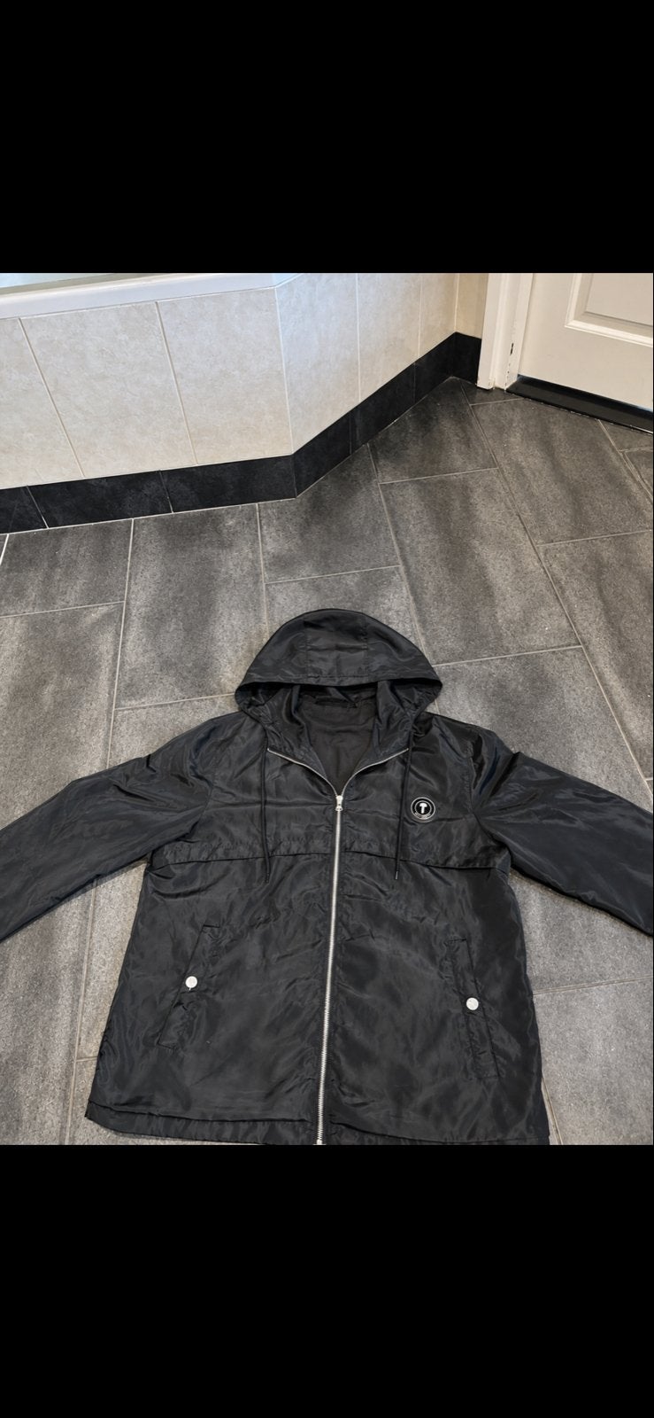 Trapstar windbreaker maat L (valt als M) - goede conditie, Ophalen of Verzenden, Gedragen, Maat 48/50 (M), Zwart