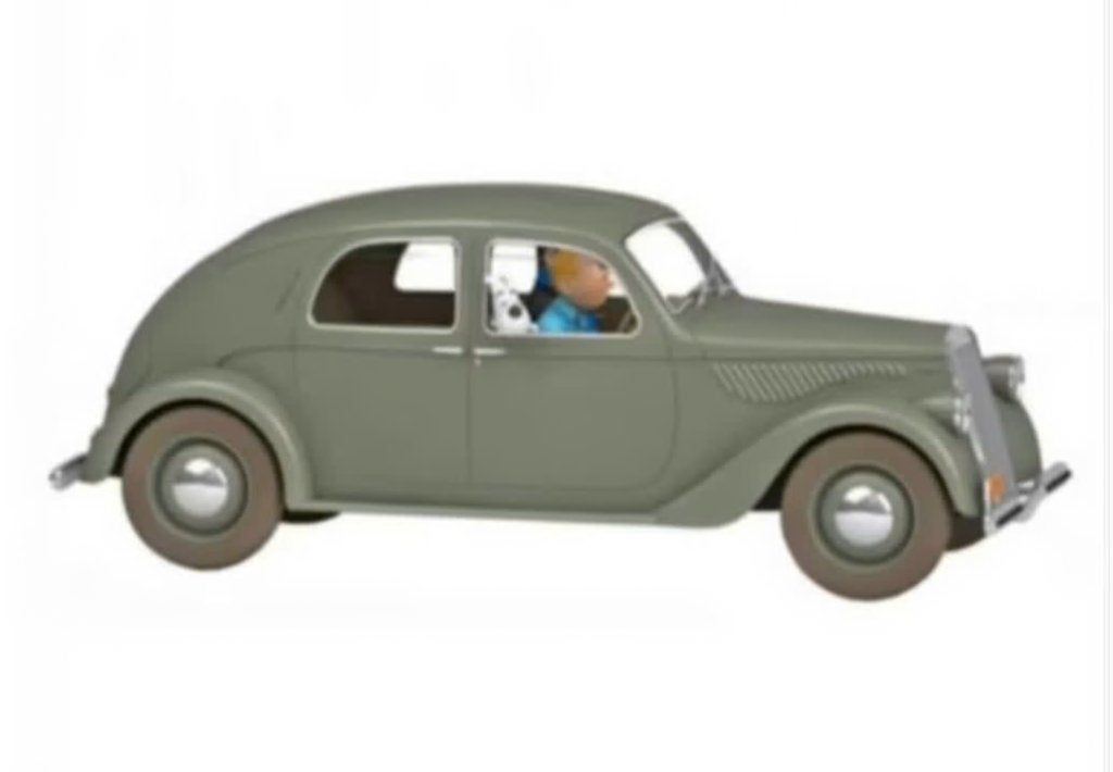LANCIA APRILIA 1937 Kuifje schaal 1/24 voitures TINTIN # 44, Verzenden, Nieuw, Auto, Overige merken