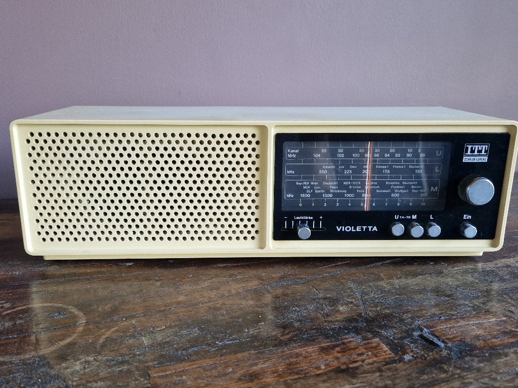 ITT Schaub-Lorenz Violetta 103 Retro Radio, Antiek en Kunst, Ophalen of Verzenden