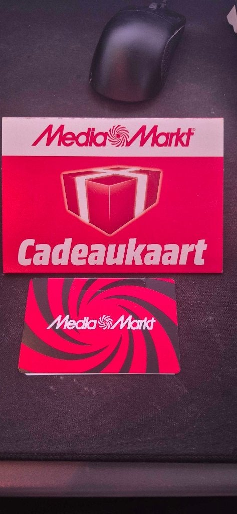 €25 Mediamarkt giftcard, Eén persoon, Cadeaubon, Warenhuis- of Winkelbon