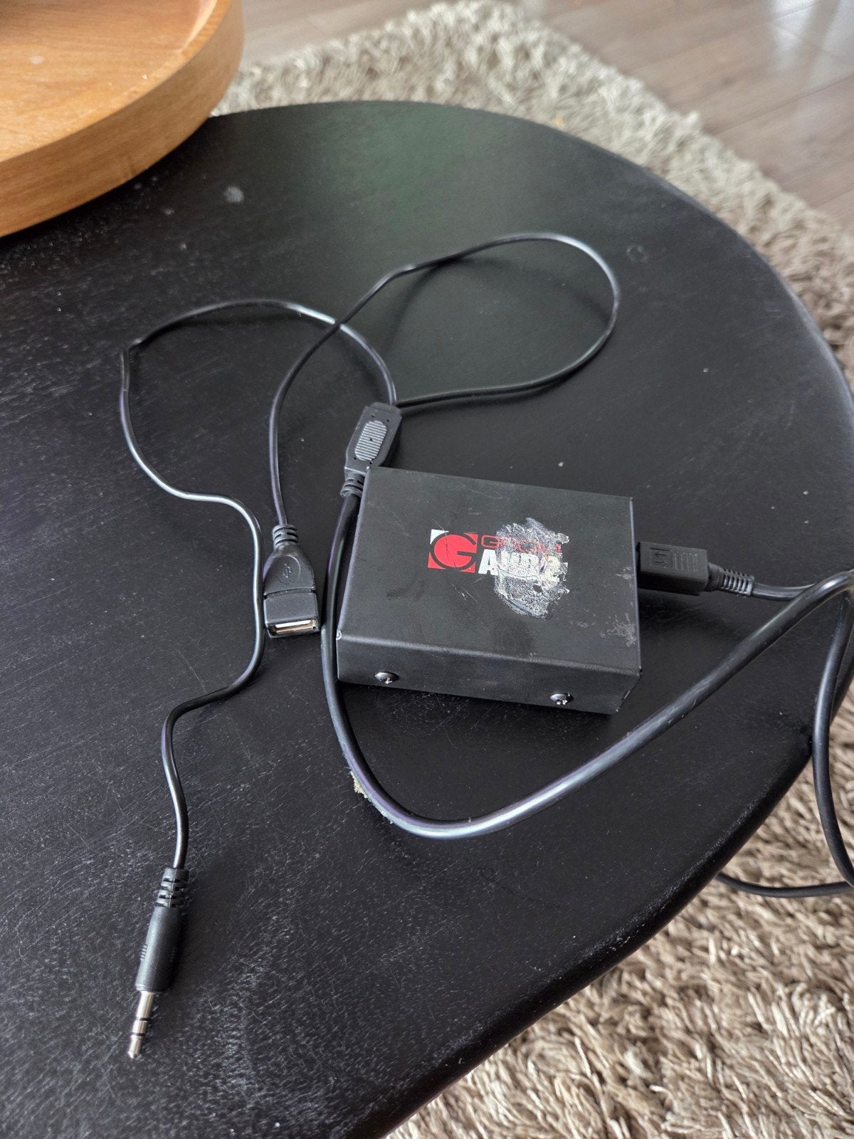 Grom Audio USB naar 3.5mm Jack Audio Adapter, Ophalen of Verzenden, Gebruikt, Minder dan 2 meter, Overige kabels