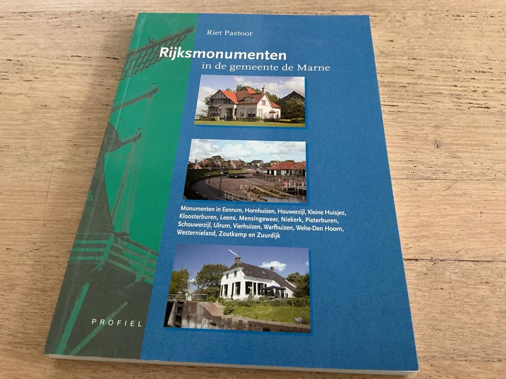 Rijksmonumenten in de gemeente Marne - Riet Pastoor, Ophalen of Verzenden, 20e eeuw of later, Zo goed als nieuw
