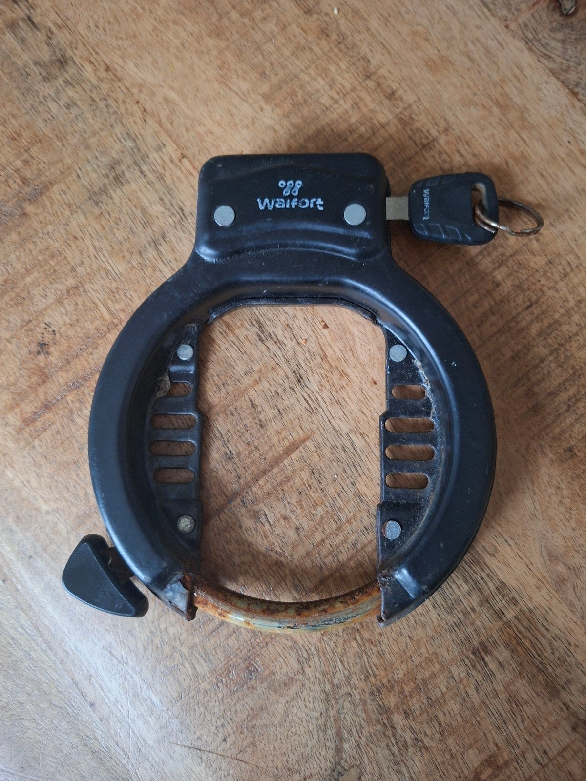 Waifort Ringslot met sleutel - Gebruikt, Ophalen of Verzenden, Gebruikt, Ringslot