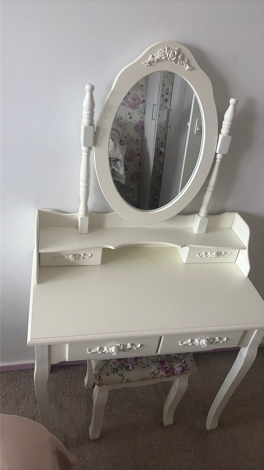 Makeup tafel, Ophalen, Zo goed als nieuw, 50 tot 100 cm, Minder dan 100 cm