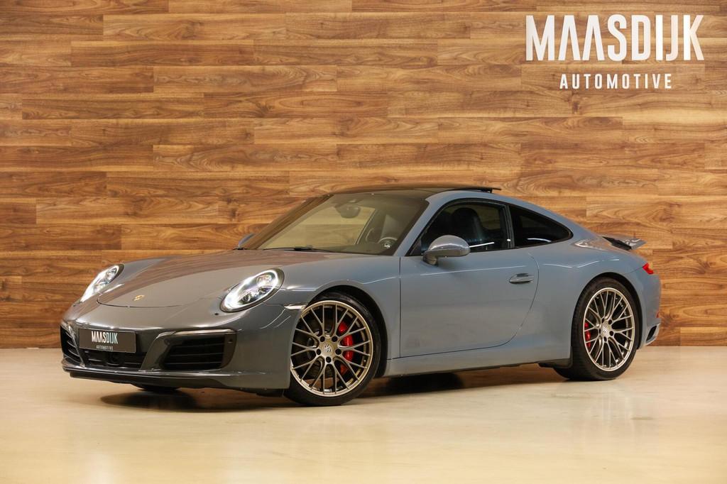 Porsche 911 3.0 Carrera S|4WB|Pano|18-Wegs|Chrono|ACC|Bose|, Auto's, Porsche, Achterwielaandrijving, Gebruikt, Leder, 420 pk