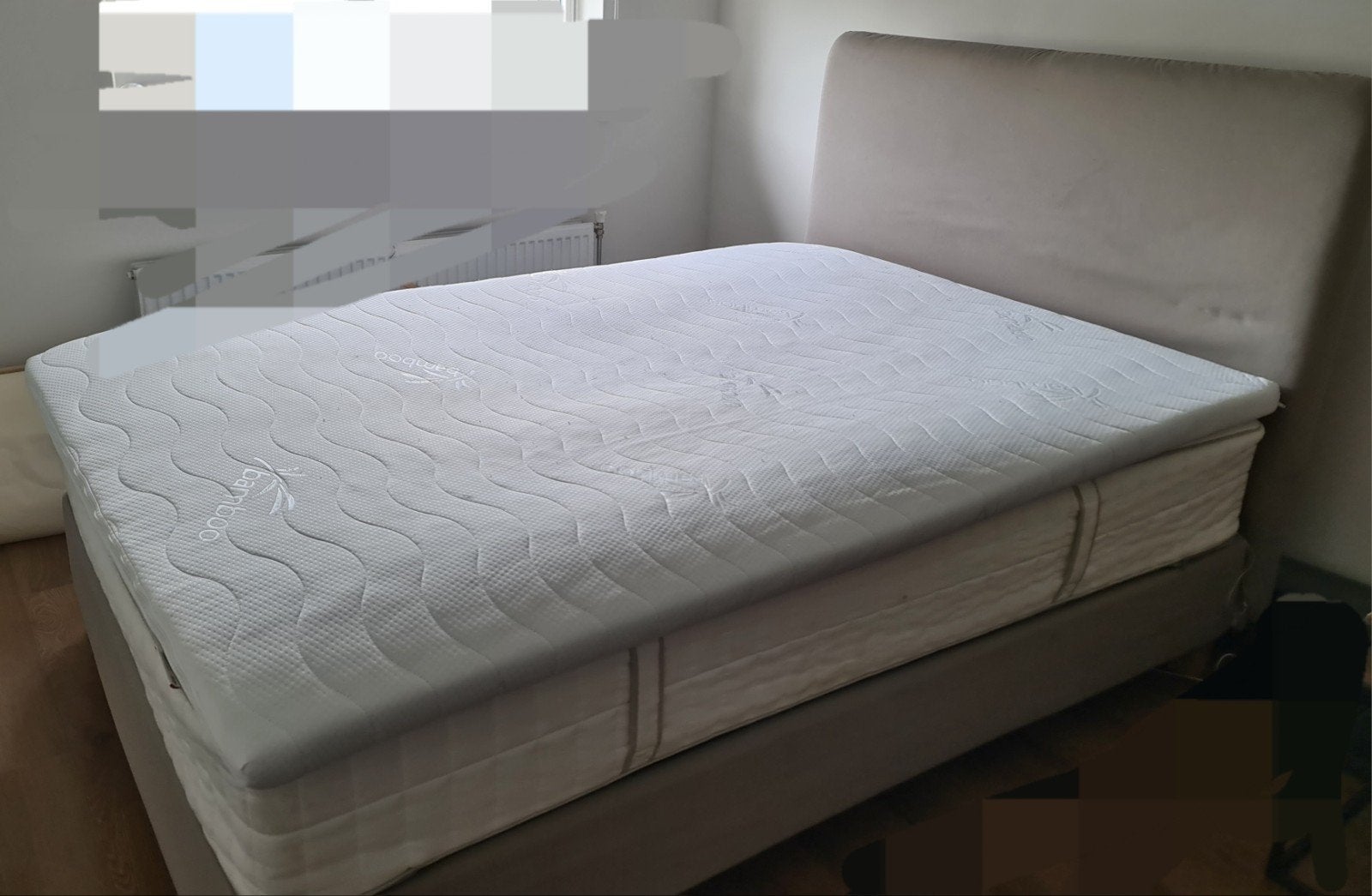 Boxspring 140x200, Ophalen, Tweepersoons, 140 cm