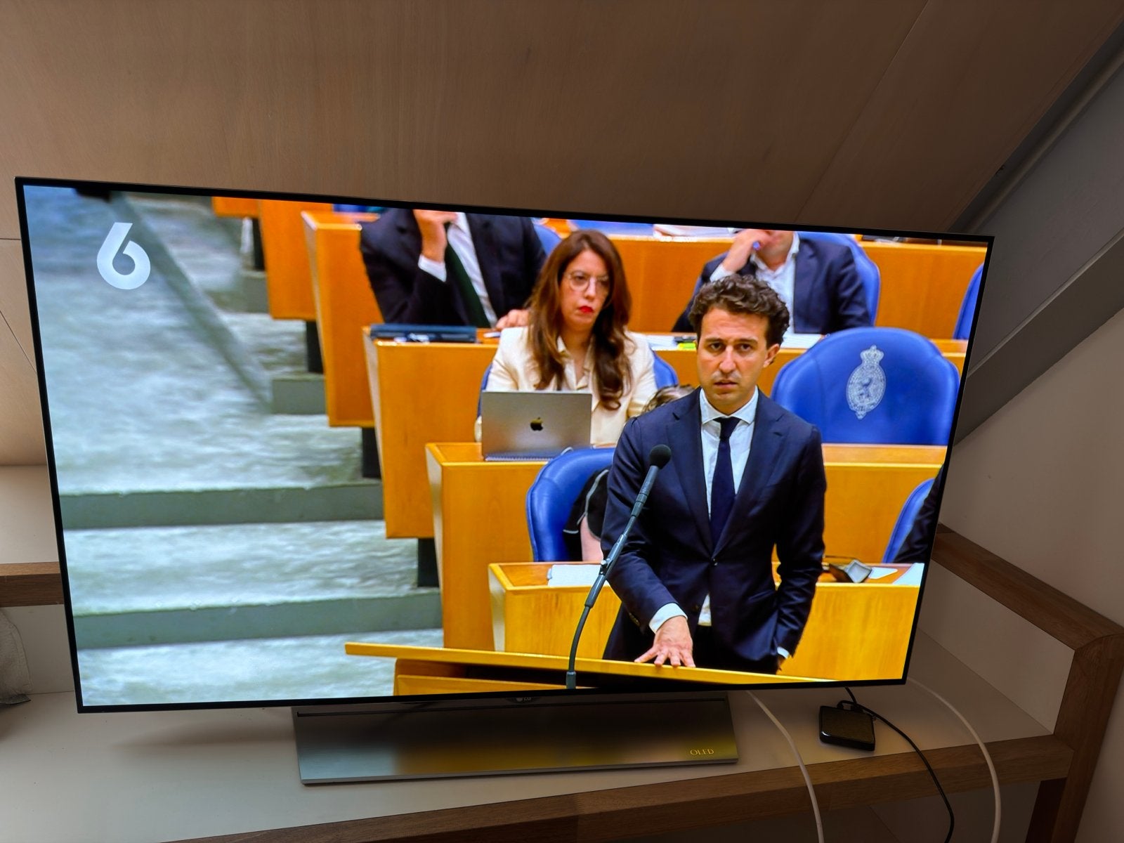LG OLED TV EF950V - 4K Smart TV - 55 inch, Ophalen, OLED, Zo goed als nieuw, 100 Hz