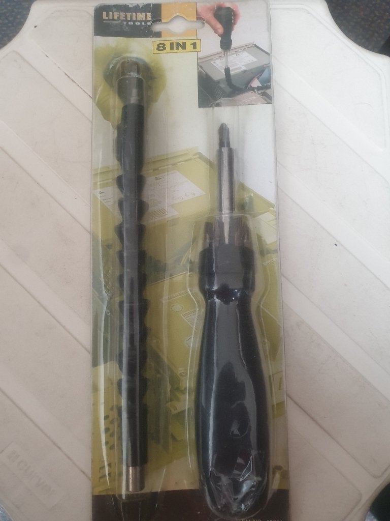 Lifetime tools schroevendraaier 8 in 1, Ophalen, Nieuw
