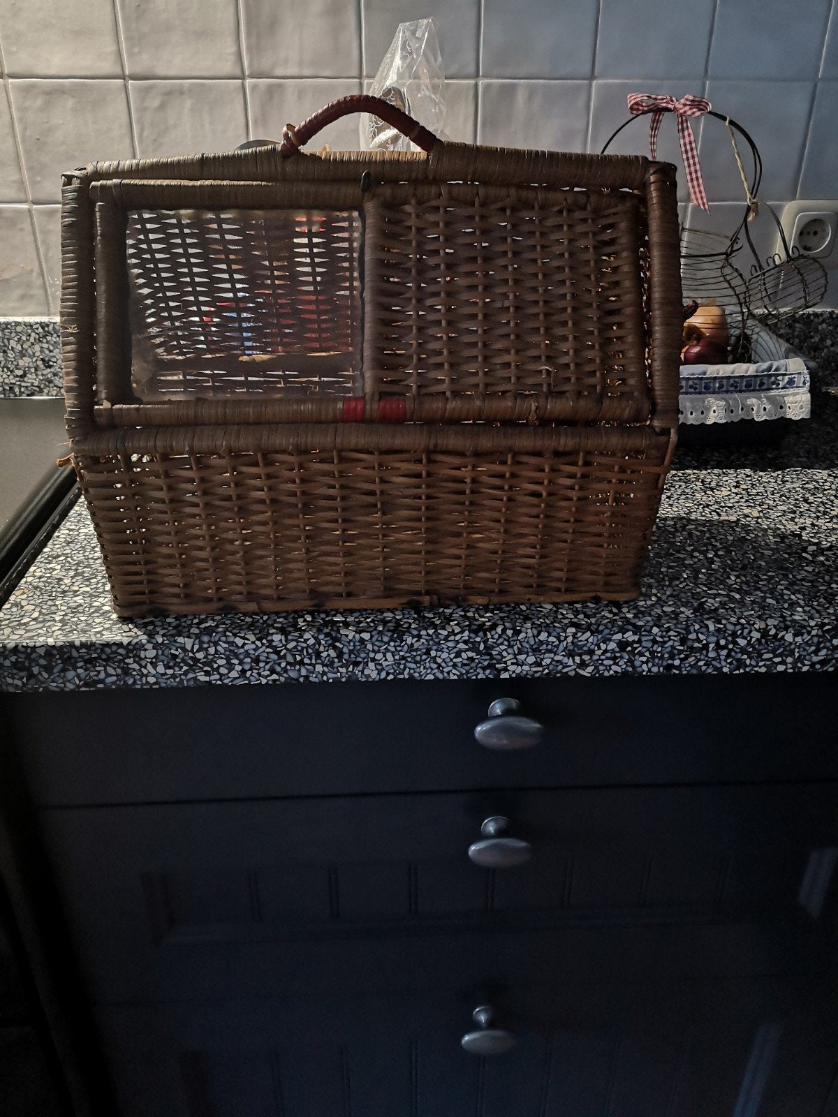 Oude reismand voor dieren., Ophalen of Verzenden