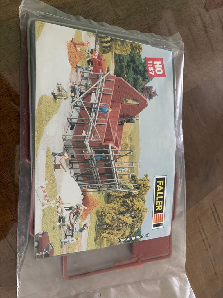 Faller b-309 HO 1:87 Bouwpakket Huis in aanbouw, Hobby en Vrije tijd, Modeltreinen | H0, Overige merken, Gelijkstroom of Wisselstroom