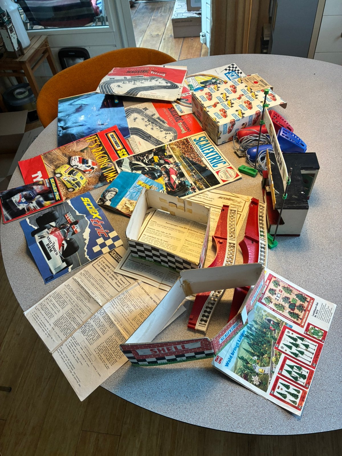 Laatste scalextric racebaan restanten, Ophalen of Verzenden, Elektrisch, Overige merken