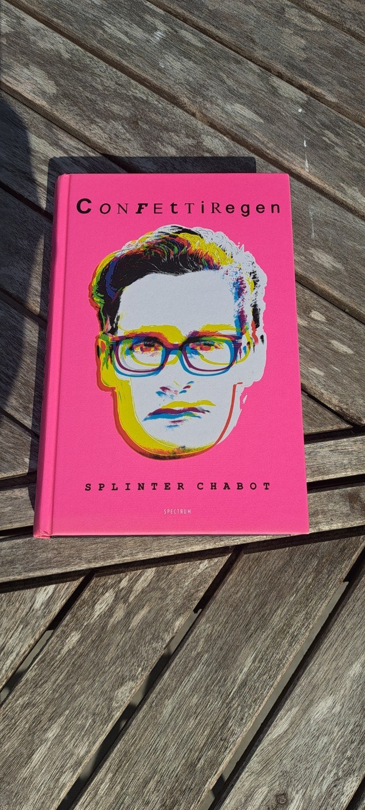 Confettiregen - Splinter Chabot (Hardcover), Ophalen of Verzenden, Zo goed als nieuw, Splinter Chabot