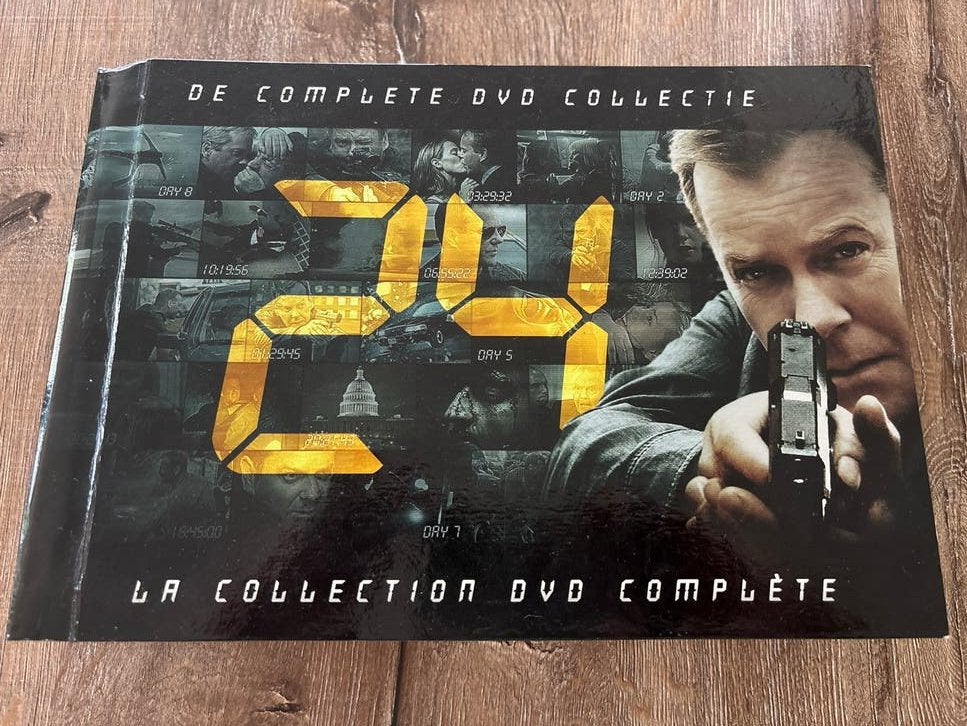 24: De Complete DVD Collectie - Alle Seizoenen 55 DVD’s, Gebruikt, Vanaf 16 jaar, Boxset, Ophalen of Verzenden