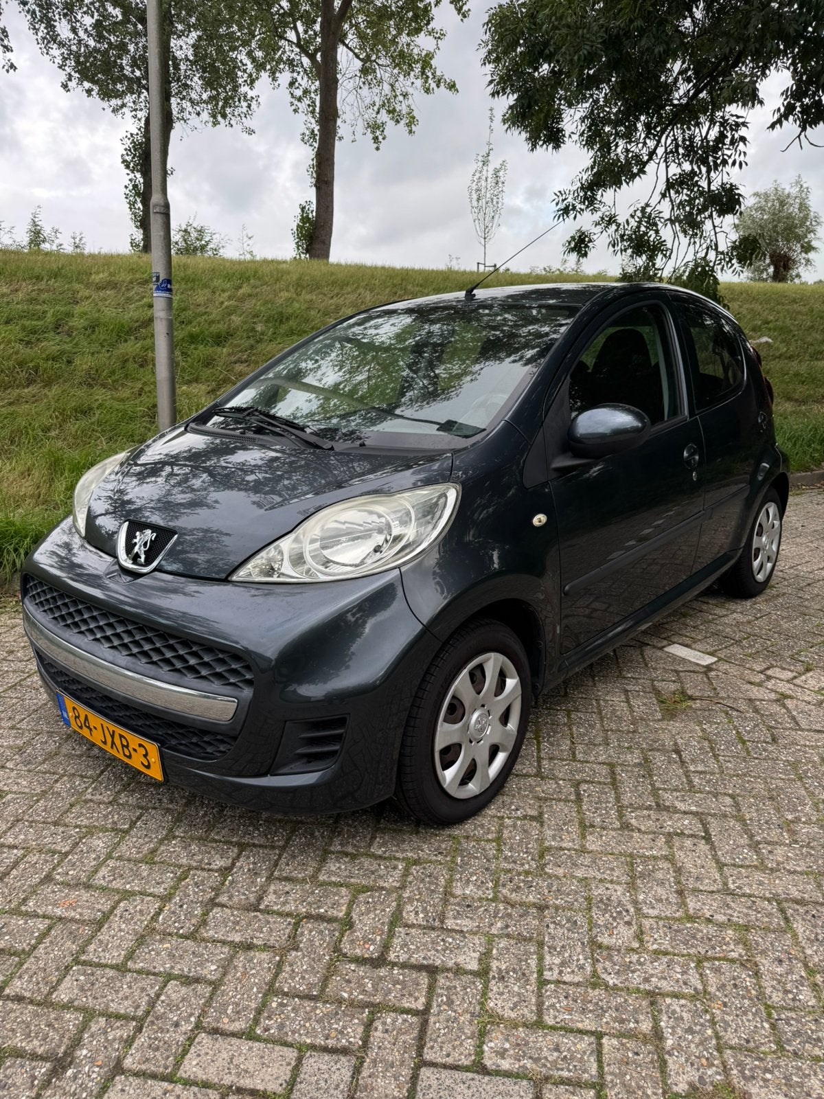 Peugeot 107 1.0 12v | Airco | Elek Ramen | 5 Deurs | NAP, Auto's, Voorwielaandrijving, Stof, Zwart, 4 stoelen