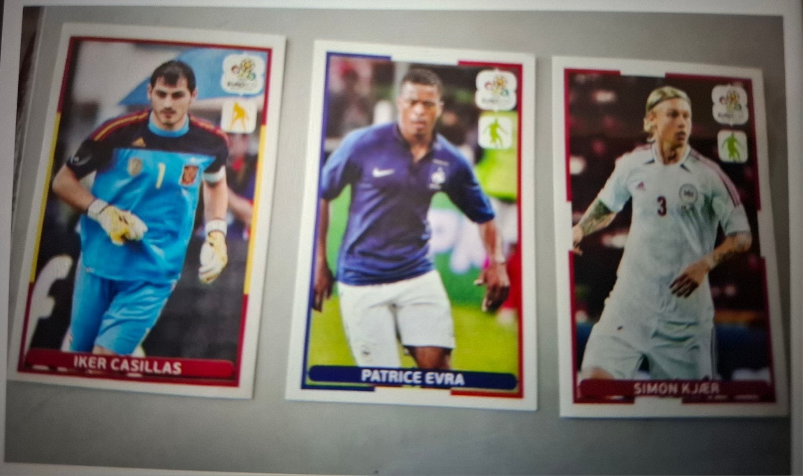 3 Stickers Euro 2012, Ophalen of Verzenden, Nieuw, Buitenlandse clubs, Poster, Plaatje of Sticker