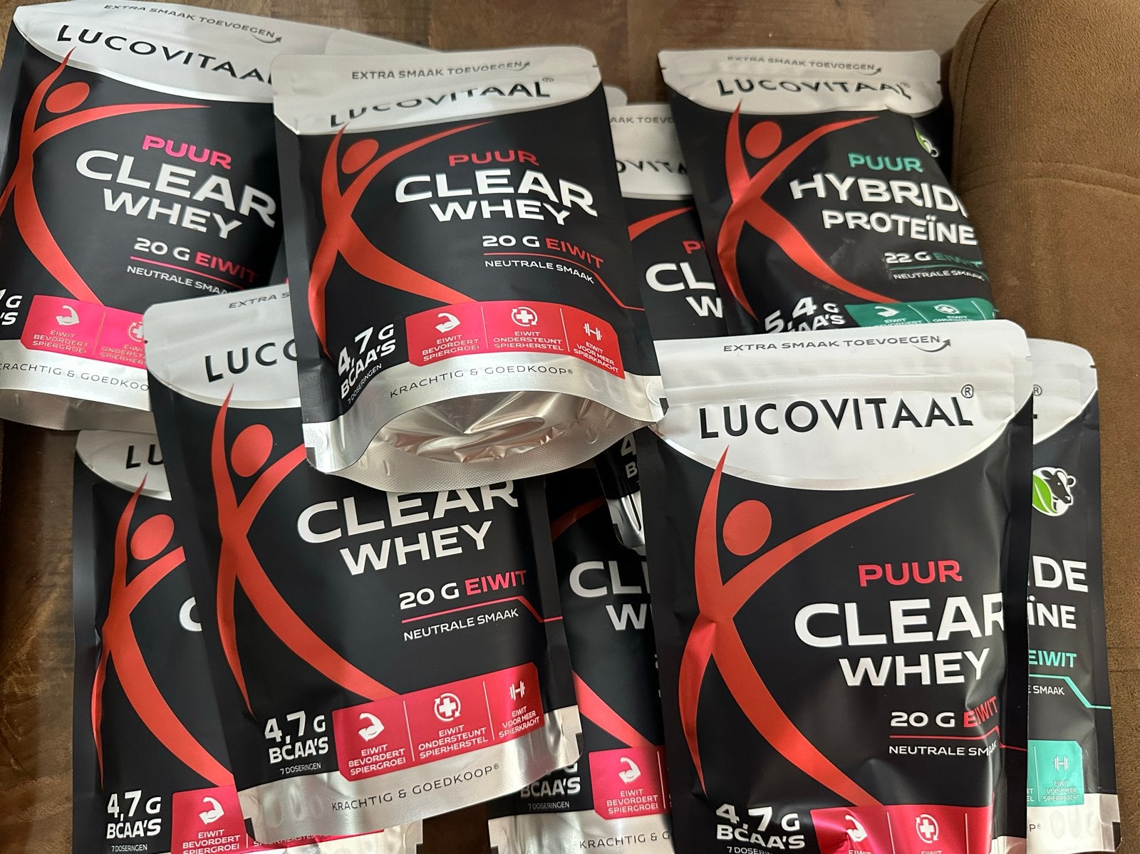 Lucovitaal Eiwitpoeder - Puur Clear Whey / Hybride Proteïne, Ophalen of Verzenden, Nieuw, Poeder of Drank