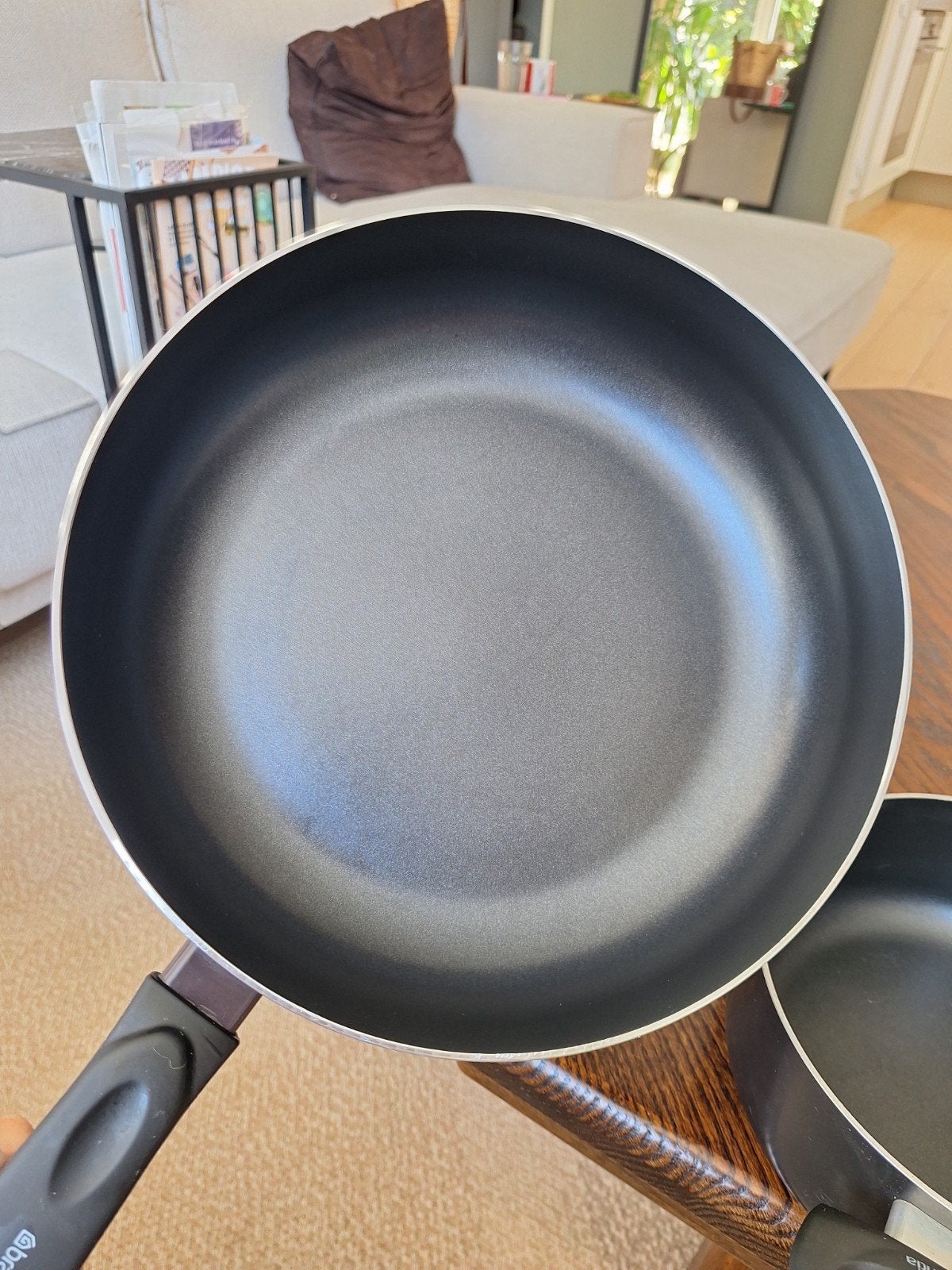 Mooie Brabantia koekenpan, Koekenpan, Gebruikt, Ophalen of Verzenden, Rvs