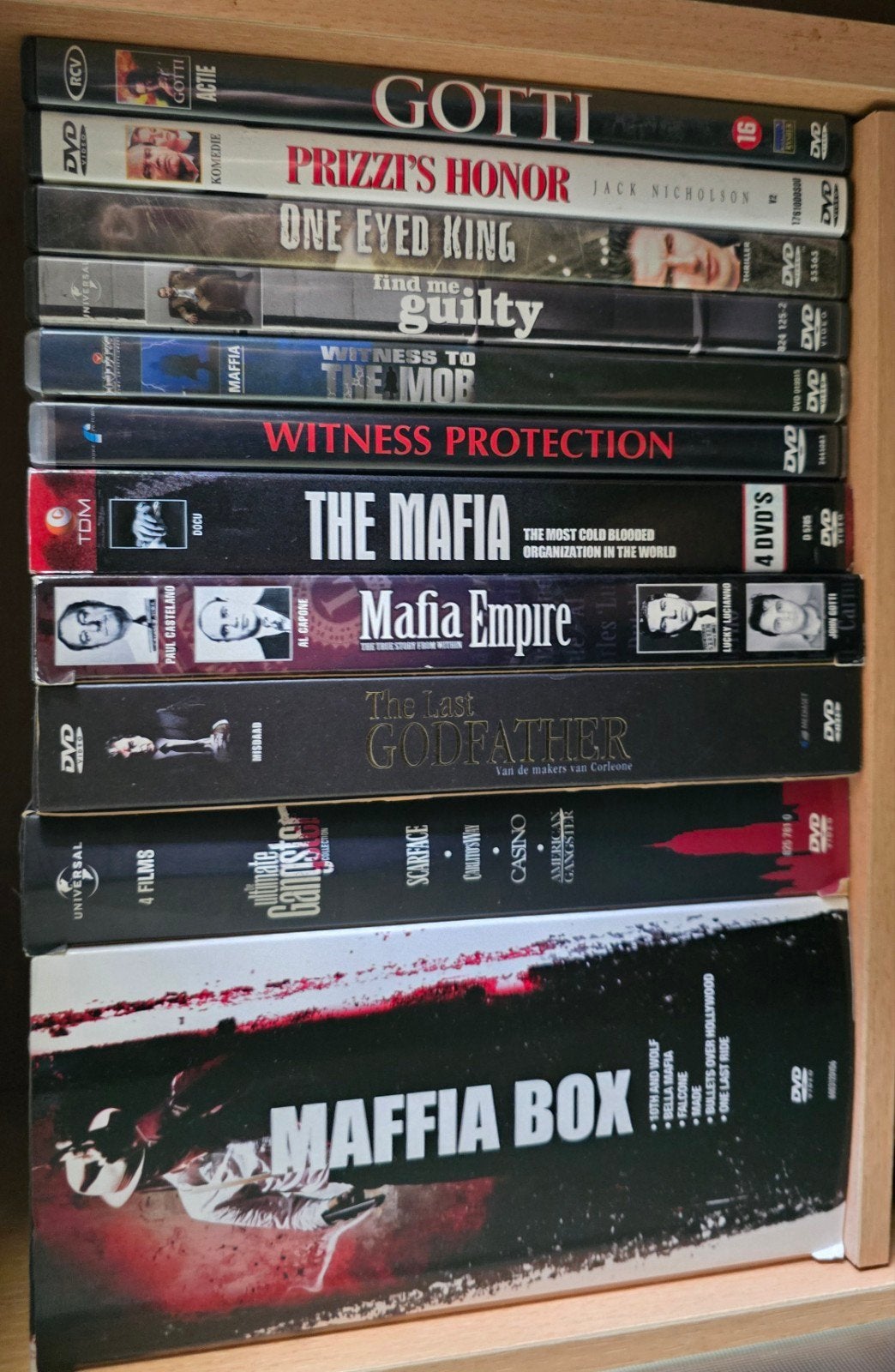 maffia dvds, Alle leeftijden, Ophalen of Verzenden, Zo goed als nieuw, Overige gebieden