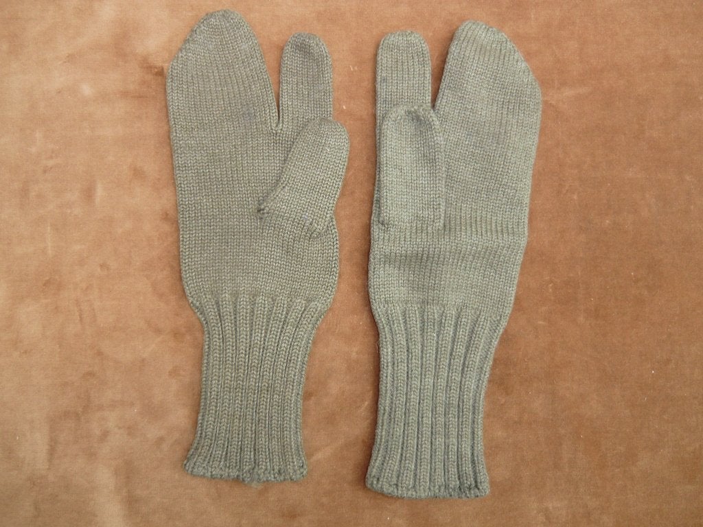 NL Leger schietwinter handschoenen uit de jaren 60/70, Verzenden, Landmacht, Nederland, Kleding of Schoenen