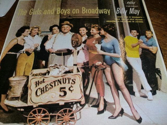 Billy May ‎The Girls And Boys On Broadway1960 Capitol LP1983, LP, Ophalen of Verzenden, Zo goed als nieuw, 12 inch