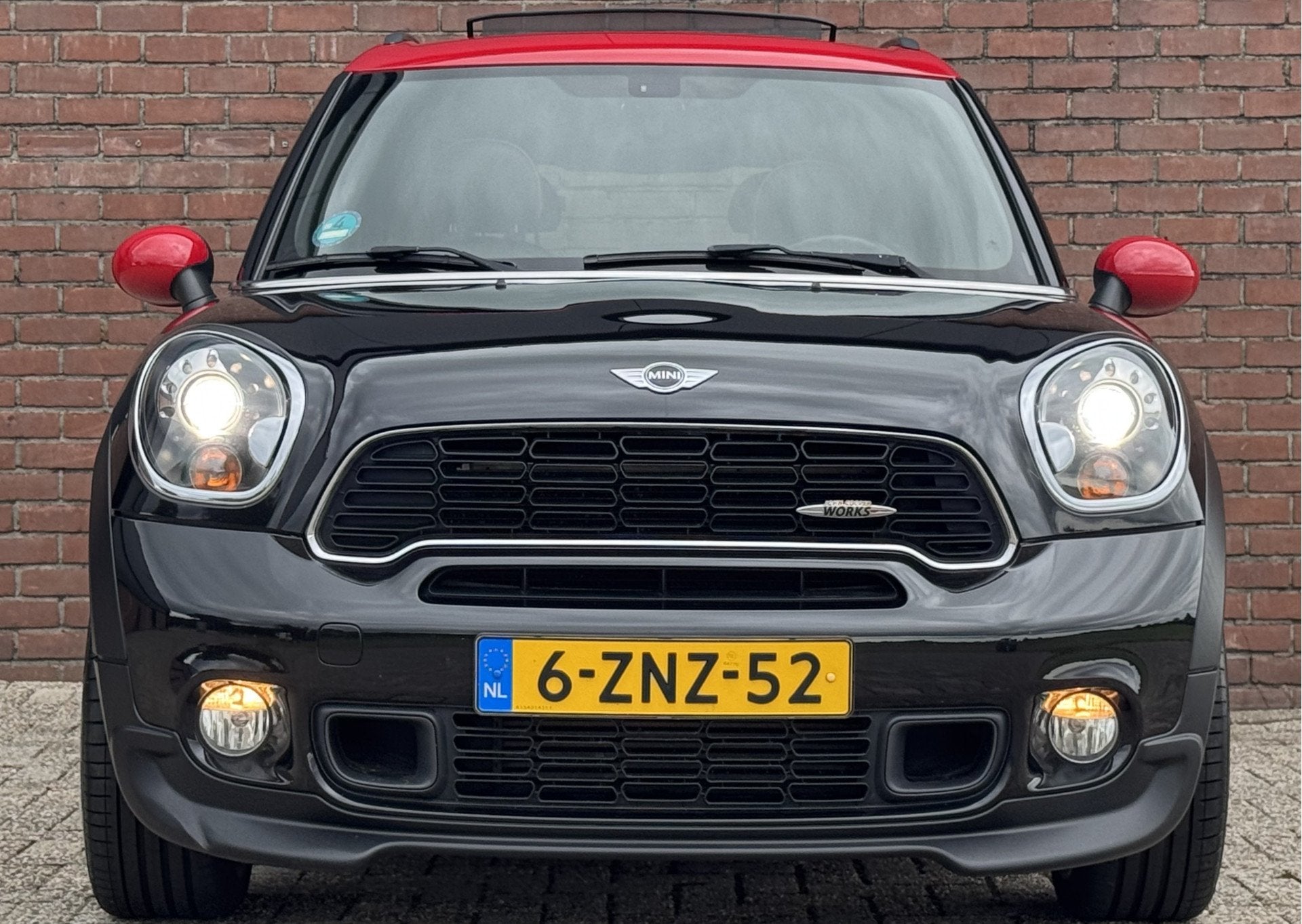 MINI Countryman 1.6 John Cooper Works ALL4 CHILI! (bj 2013), Auto's, Euro 5, Gebruikt, Zwart, Zwart
