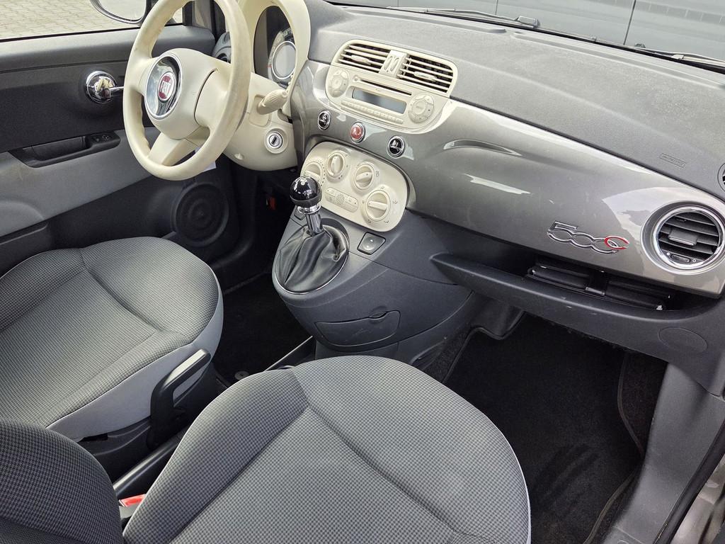Fiat 500 C 1.2 Lounge Cabriolet, Auto's, Fiat, Gebruikt, 4 cilinders, Cabriolet, Bedrijf
