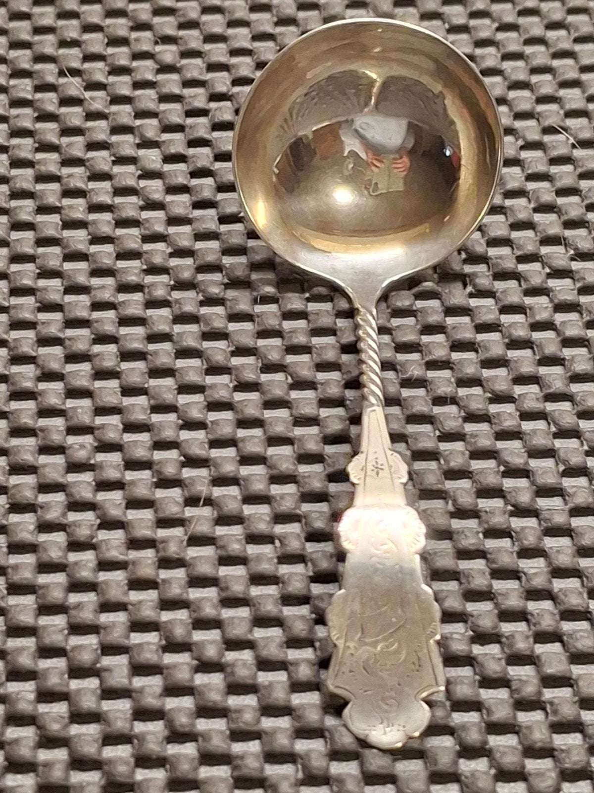 zilveren  roomlepel, Ophalen of Verzenden