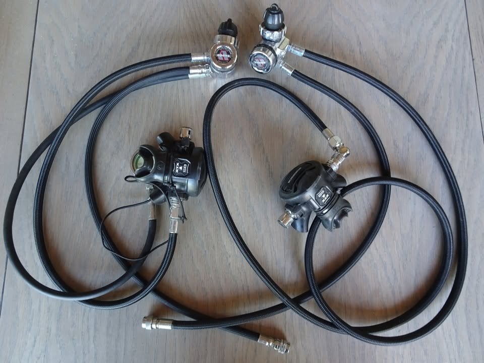 Apeks Tec3 L en R, XTX 50 ademautomaat set, Watersport en Boten, Ophalen, Gebruikt, Overige typen
