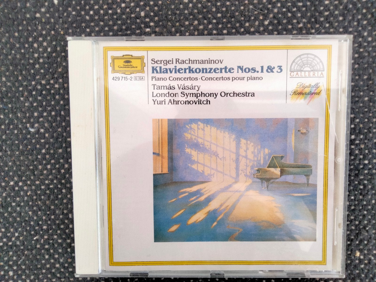 Rachmaninov: Pianoconcerten Nos. 1 & 3 - Tamás Vásáry CD, Ophalen of Verzenden