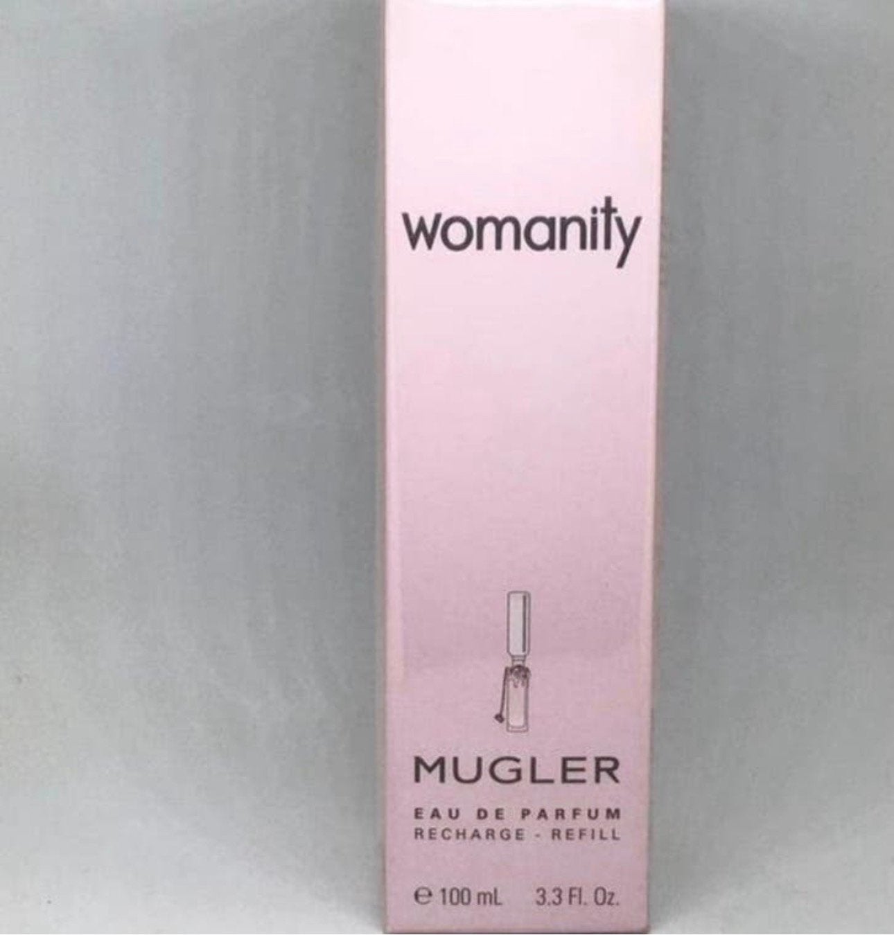Sealed Discontinued Womanity Mugler Thierry Refill 100 ml, Sieraden, Tassen en Uiterlijk, Uiterlijk | Parfum, Verzenden, Nieuw