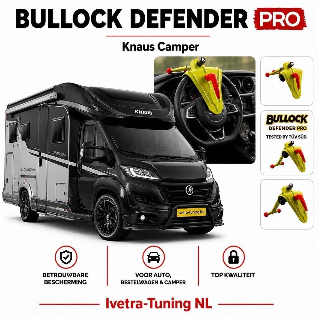 Stuurslot Knaus Camper| Beveiliging Knaus Camper, Caravans en Kamperen, Camper-accessoires, Nieuw, Ophalen of Verzenden