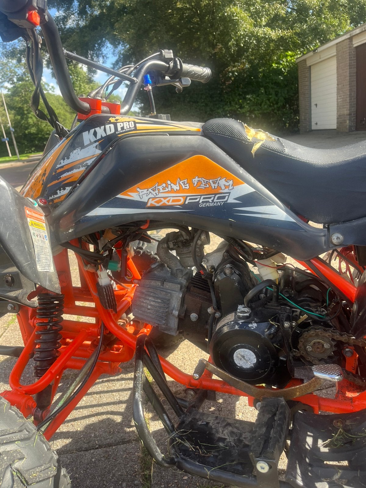 Quad 125 cc, Ophalen of Verzenden, Gebruikt