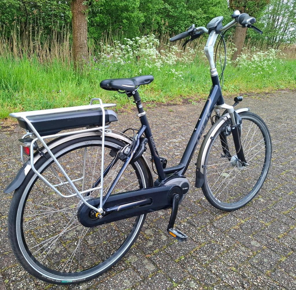 Elektrische Trek damesfiets/E-bike, Bosch Middenmotor ✅️, Ophalen, 53 tot 56 cm, Versnellingen, Zo goed als nieuw