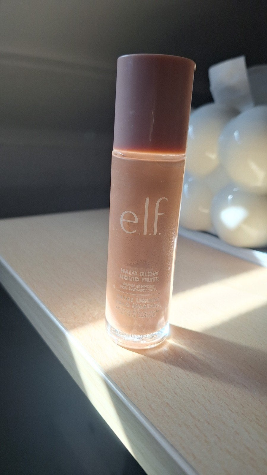 Elf Halo Glow Liquid Filter Shade 3, Gebruikt, Gehele gezicht, Beige, Ophalen of Verzenden