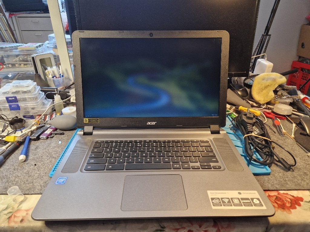 Acer Chromebook 15 CB3-532-C8E0 15.6 Inch, 15 inch, Qwerty, Touchscreen, Ophalen of Verzenden