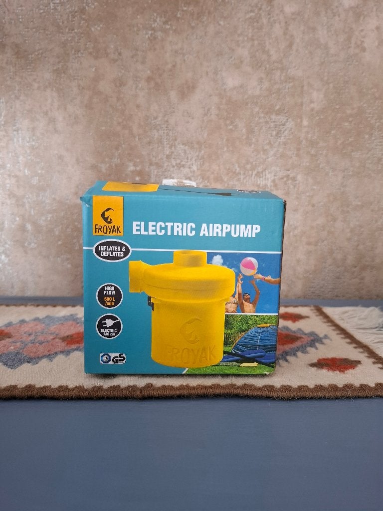 Electrische luchtpomp., Caravans en Kamperen, Ophalen of Verzenden, Zo goed als nieuw, Elektrisch